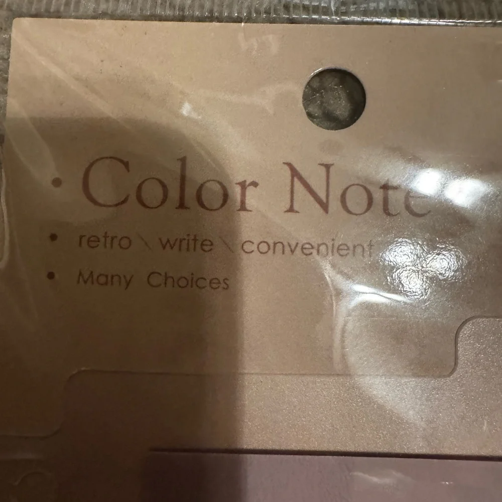 Colorful Sticky Note Set